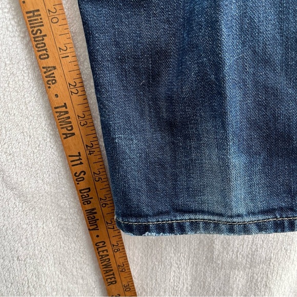 Jack & Jones Denim Jeans Blue Clark Med Wash Regular Fit Men's 28x30 - Picture 9 of 11